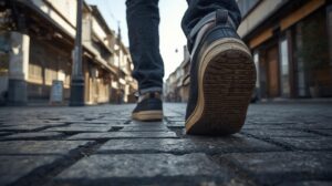 混雑を避けやすい朝の川越の街並み 