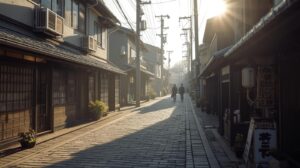 初めての川越デートにおすすめの時間帯を想定した街並み