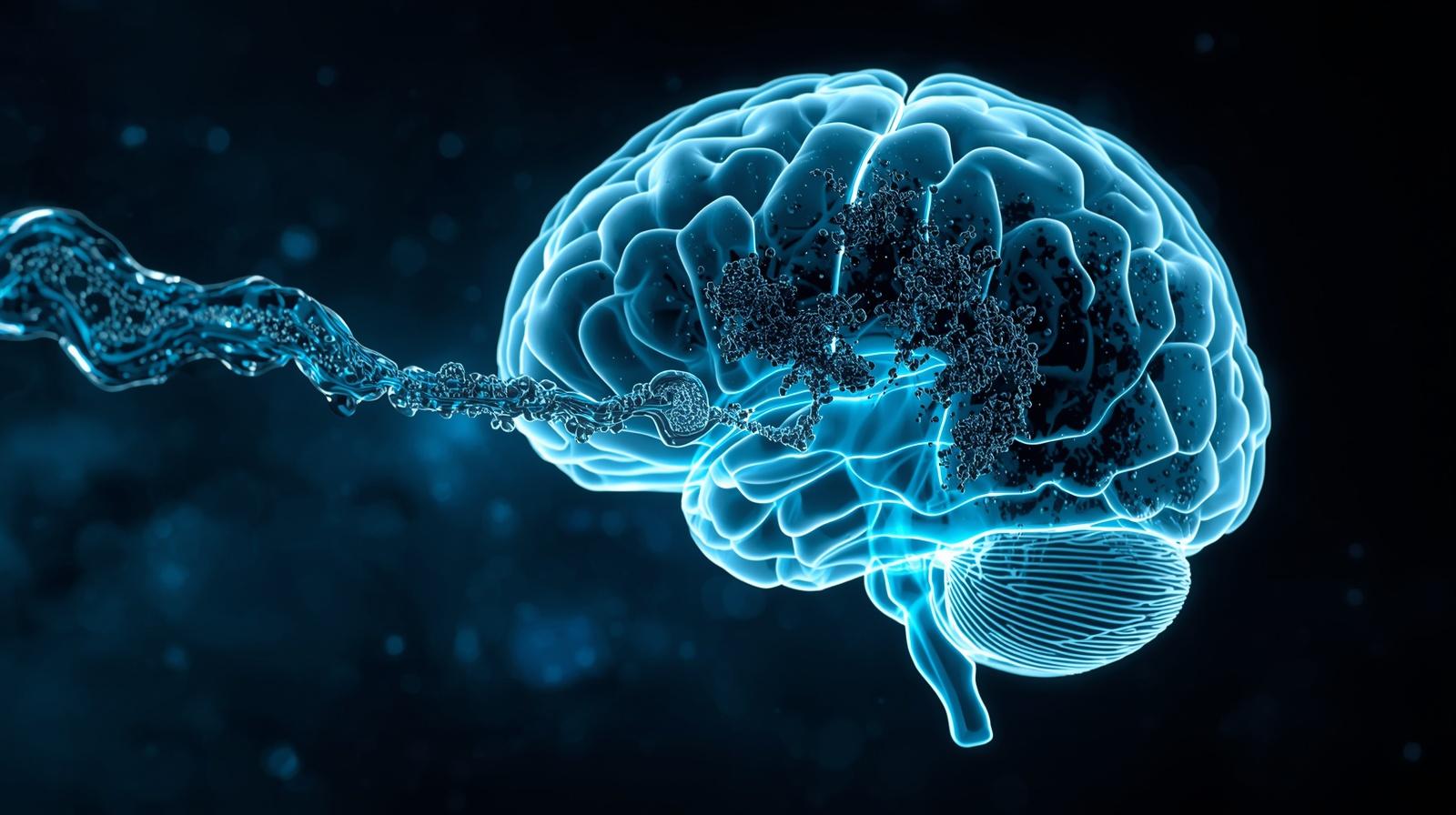 「深い睡眠中、脳は『脳脊髄液』で老廃物を洗い流しています。」